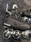 Mission Inhaler Ds6 Inline Hockey Skates - Size 5e Youth Excellent Condition