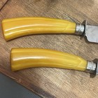 Vtg 2 Piece Washington Forge Carving Set Bakelite Handles Sheffield England