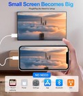 Lightning To Hdmi Adapter For Iphone To Tv Hdmi Cable To Apple Mfi Certified    