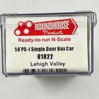 Roundhouse Trains N Scale Lehigh Valley  Lv 8668 50  Box Car  81822 - New