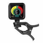 Black Square Clip-on Tuner For Guitar Bass Violin Ukulele As Kliq Ubertuner 