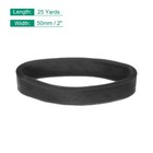 25 Yards Stiff Horsehair Braid 2 Inch Wide For Polyester Black