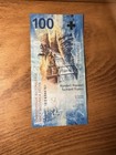 Swiss Banknote 100 Francs Switzerland Chf Circulated Swiss Franc Bill