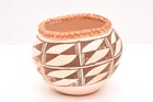 Antique Acoma Pueblo Vase Pottery Jar Pot Native American Indian Jug 5  Vintage