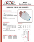 12 Pair   1 Doz 100  Nylon Fingerless White Lisle Coin Jewelry Inspection Gloves