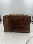 Vintage Cream Of Chocolate Co Wooden Crate Rich s Instant Cocoa Waltham Ma Usa