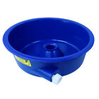 Blue Bowl Gold Concentrator Bowl With Control Valve  Wire Legs And Instructions