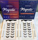 Wholesale Lot Magnetic Eyelashes 3d False Lashes Fuax Mink Natural Look Reusable