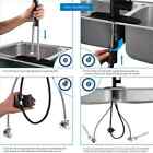 Kitchen Sink Faucet Pull Down Sprayer Single Handle Mixer Tap For Bar Laundry Rv