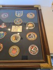 Vintage Nasa Apollo Mission Patch Collection Framed Set Winco 19 5 x24 