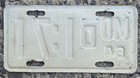 1964 Maryland Motorcycle Dealer License Plate  D 171
