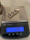Vintage Siam Sterling Silver Bracelet Artisan Handcrafted
