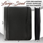 Dehite Portfolio For Men Case For Men And Bible Notebook Pen Pu Like Gift