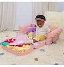 Marshmallow Furniture  Disney Princess 3-in-1 Slumber Sofa  Foam Toddler Nap    