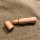 Roman  Viking  Medieval  Larp  Sca  wood Sewing Needle Case Large Period Needle