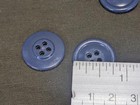 Vintage Blue Gray Buttons  lot Of 10   7 8   21mm  Demin Color Wwii Us Navy  