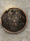 Canada Prince Edward Island Halfpenny Token - Ships Colonies   Commerce Pe-10-31