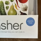 Stasher Sthg00 1 2 Gallon Reusable Silicone Food Bag - Clear