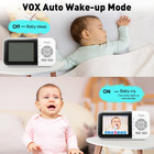Dual Camera Video Baby Monitor  2 8  Lcd  Wireless  Night Vision  2-way Audio   
