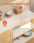 Vevor Classic Clear Drawer And Shelf Liner For Kitchen Cabinet Nonadhesive 23 Ft