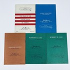 Vtg Lot 5 John Hancock Life Insurance Promo American History Booklets 1956 1960