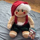 Dandee 2002 Gingerbread Scented Gingerbread Plush Set Of 2