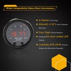 Wideband Uego Air Fuel Ratio Gauge Kit 2-1 16  X-series 30-0300 Afr O2 Sensor