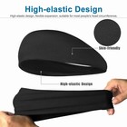 2 Pcs Men Women Sports Headband Anti-sweat Band Running Yoga Stretch Head Bands