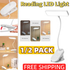 Flexible Rechargeable Led Book Light With 3 Light Modes Easy Clip Reading Lamp