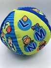 Melissa And Doug K s Kids Large Plush Ball Flip Fabric Alphabet Numbers 8  Clean