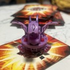 Bakugan Reverse Darkus Hyper Dragonoid 530g Purple Rare