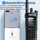Baofeng Uv-32 Gps Walkie Talkie 10w Multi Band Bluetooth Programming 2 Way Radio