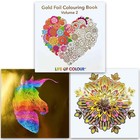 Gold Foil Mandala Coloring Book For Adults - 24 Premium Designs  Relaxation Art