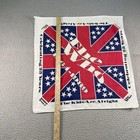 Vintage The Who 1964-1989 Tour Bandana Celebrating 25 Years Red Blue White Scarf