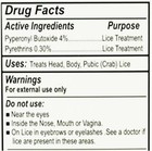 Licex  Head Lice Treatment Shampoo For Kids And Adults  Includes Lice Comb  4 Oz