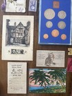 Amazing Antique Vintage Junk Drawer Lot Jewelry  Coins  Watches Lot E