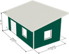 Prefab Metal Home Kit- Engineer Ready To Process For Permit  diy 