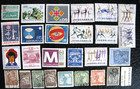 Jugoslav Yugoslavia Stamps Lot Of 56 Used 1919-20 Vintage Sets  2 Scans