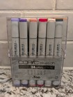 Lightly Used Lot Of 24 Copic Sketch Drawing Markers