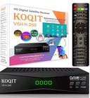 Koqit V5h H 265 Free To Air Fta Satellite Receiver Dvb-s2 Satellite Tv Receiver 