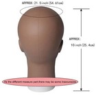 Female Bald Mannequin Head Professional Cosmetology Training Wigs Head Stand    