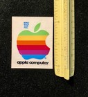  vintage 1980   s Apple Macintosh Rainbow Diecut Sticker decal 2   x1-1 4   