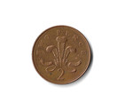 1995 United Kingdom - 2 Pence - 168 - Copper Plated Steel - 7g