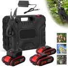 Electric Pruning Shears Cordless Pruner Brushless Branch Cutter With 2 Batteries
