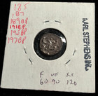 French India 1730 s Silver Fanon 1 5 Rupee Km-66 Ex  Karl Stephens