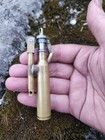 Trench Art Bullet Cartridge Brass Lighter Metro 2033 Camping Survival Prepping