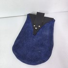 Leather Belt Pouch Medieval Renaissance Reenactment Cosplay Waist Bag Blue