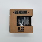 Benshot Bulletproof Trump 11oz Rocks Glass Real Bullet Embedded Made In Usa New