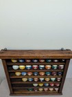 Vintage Antique Wood Wall Mount Pool Billiards Ball Rack   Rack Only