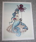 Amy Brown Print Mermaids Like Cupcakes Too 2010 8 5 X 11  Fairy Octopus